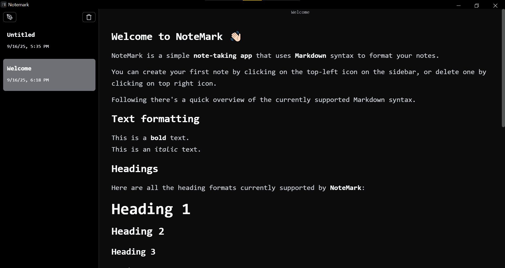 Notemark